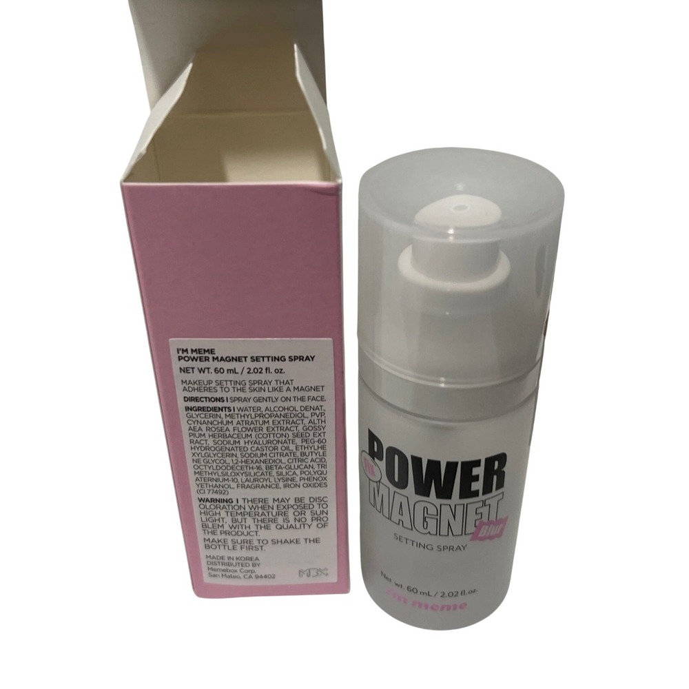 I'm Meme Power Magnet Setting Spray Blur - 2.02 fl oz Makeup Fixer